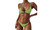 2304 NEW Women's Split Swimsuit Metal Ring Solid Sexy Bikini 6662