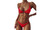 2304 NEW Women's Split Swimsuit Metal Ring Solid Sexy Bikini 6662