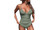 2304 NEW Sexy Strap Deep V Solid One Piece Swimwear 6666