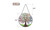 2304 NEW Colorful Tree of Life Window Decoration 6417