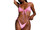 2304 NEW Bikini Strap Chest Fold Split Swimsuit 6673