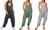 2304  NEW  Jumpsuit Pants,Womens Casual Wide-leg Jumpsuit,  Womens Casual Wide Leg Jumpsuit with Pockets  6729