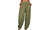 2304 Women's loose cotton and linen casual pants Home Harlan pants 6699