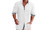 2304 Men's loose cotton linen drawstring hip-hop lantern leggings 6806