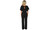 2304  NEW Women's button tied short sleeved light cooked straight tube jumpsuit 6818
