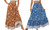 2304  NEW Summer skirt with ruffle hem and large hem skirt 6832