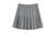 2304  NEW Pleated skirt A-line half length short skirt 6833