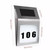 2304NEW-Solar stainless steel door lamp6585