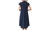 2304  NEW Cardigan stand up collar single breasted cotton linen pocket dress petticoat 6851