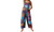 2304  NEW  Women's fashionable ethnic style patchwork retro printed button strap jumpsuit 6867