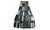 2304 NEW Ethnic style patchwork printed slimming large hem skirt 6868
