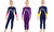 2304 NEW Girls' thickened one piece long sleeved snorkeling surfing sun protection swimsuit 6877