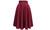 2304 NEW Elastic slim large swing skirt with elastic waist pocket pleated skirt 6887