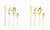 Stunning look 4/8/16 Piece Holographic Cutlery Set 1038