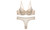 2305  NEW   Gathering solid -colored bras sexy lace pants underwear set 6744
