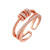 2304NEW-Multilayer cross ring rotating ring6913