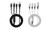 2305  NEW  Nylon weaving one -drag three data cables three -in -one charging cable (suitable for Huawei Android apples)  6746   LA