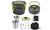 2305 NEW 2-3 person outdoor pot set combination camping folding pot set cooking utensils set 7017