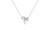 2305 NEW Girl Knot, Bow Knot, Necklace, Sweet, Versatile, and Popular Collar Chain 7022 LA