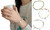 2305 NEW  Cloud Colorful Beaded Bracelet 7057 3pc LA 