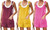  2305 NEW  Summer Solid Round Neck Button Loose Short Jumpsuit 7039LA
