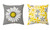 2305 NEW Daisy Pillow Cover Grey Yellow Flower Home Decoration Pillow Cover Cushion Cover 7048 LA