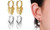 2305 NEW  Circular tassel earrings, minimalist short style earrings 7127LA