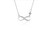 2305 NEW Adjustable Infinite Necklace Women's 8-line Pendant with Diamond Necklace 7128LA