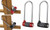 2305 NEW Large extended U-shaped lock, password lock, padlock head 7145