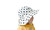2305 NEW Spring checkered dot sunshade and sunscreen hat 7156LA