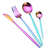 Luxury Iridescent Rainbow Cutlery Set 9669
