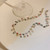2307 NEW Women's colorful butterfly zircon necklace collarbone chain 7506LA