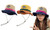 2307 NEW  Summer Outdoor Sports Colored Foldable Quick Dry Sun Sunscreen Mountaineering Basin Hat 7384LA