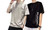 2307 NEW Men's large English alphabet round neck T-shirt 7554LA