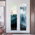 2307 NEW 2PC combination tapestry, ink landscape printing, home decoration, tassel hanging painting 7555