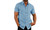 2307 NEW Summer Polo Collar Solid Short Sleeve Button Men's Shirt Men's Clothing 7579LA