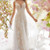 2307 NEW  Sexy V-neck Sleeveless Lace Wedding Dress  7610