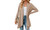 2308 NEW  Autumn/Winter Scarf Collar Solid Color Cardigan Long Sleeve Loose Knitted Coat Women 7823LA