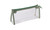 2308 NEW PVC student stationery storage transparent zipper pen bag 7843LA