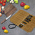 2308 NEW Portable roll bag, portable wet wax canvas chef knife storage bag 7856LA