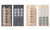 2308 NEW 6+18 storage compartment, double-sided wall hanging storage bag, storage bag 7858LA