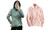 2308 NEW Women's Autumn/Winter Solid Color Double Sided Coral Fleece Chain High Neck Coat 7868LA