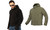 2308 NEW Men's thick outdoor thermal fleece jacket, charging jacket, hooded jacket 7881LA