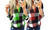 2308 NEW Women's Spring and Autumn Shirt Plaid Printed V-Neck Long Sleeve Top 7883LA