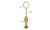 2308 NEW  Zinc Alloy World Cup Keychain, Powerful Cup Model Keychain 7921LA
