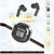 2308 NEW Bluetooth earphones with ultra long battery life, high power digital display, intelligent wireless Bluetooth earphones, bilateral stereo earphones 7922