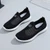 2308 NEW Summer Flyknit Shoes Breathable Versatile Mesh Solid Color Sneakers 7935