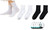2308 NEW 5pairs medium compression socks, disposable socks, breathable, sweat absorbing, and portable 7950
