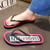 2308 NEW Candy colored casual herringbone flip flops for seaside vacation flip flops 7960LA