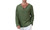 2308 NEW Solid V-neck men's casual long sleeved T-shirt 7977LA